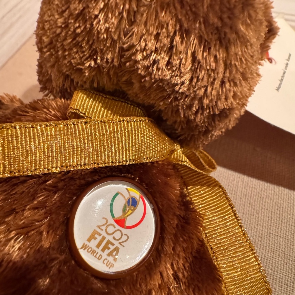 Ty USA & Portugal CHAMPION BEANIE BABY Bears FIFA World Cup Soccer 2002, NWT - Picture 11 of 12